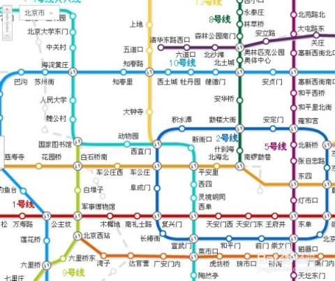 北京地铁最新线路图,北京地铁最新线路图概览